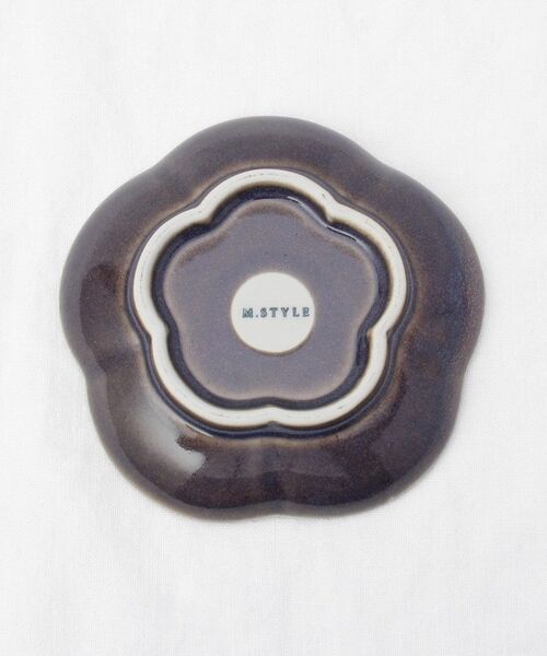 212 KITCHEN STORE / トゥーワントゥーキッチン ストア 食器 | ケイプ 梅形小皿 レーズンブラウン | 詳細4