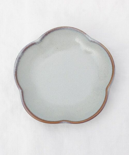 212 KITCHEN STORE / トゥーワントゥーキッチン ストア 食器 | ケイプ 梅形小皿 ライトグレー | 詳細3