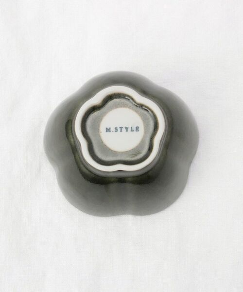 212 KITCHEN STORE / トゥーワントゥーキッチン ストア 食器 | ケイプ 梅形小鉢 オリベグリーン | 詳細4