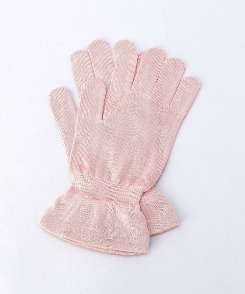 212 KITCHEN STORE / トゥーワントゥーキッチン ストア ボディケア・サンケア | シルク100％手袋 桃色 ＜絹屋＞ | 詳細1