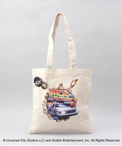 212 KITCHEN STORE / トゥーワントゥーキッチン ストア その他 | 缶バッジ付きトート IVタイムマシン ＜Back To The Future バックトゥザフューチャー＞