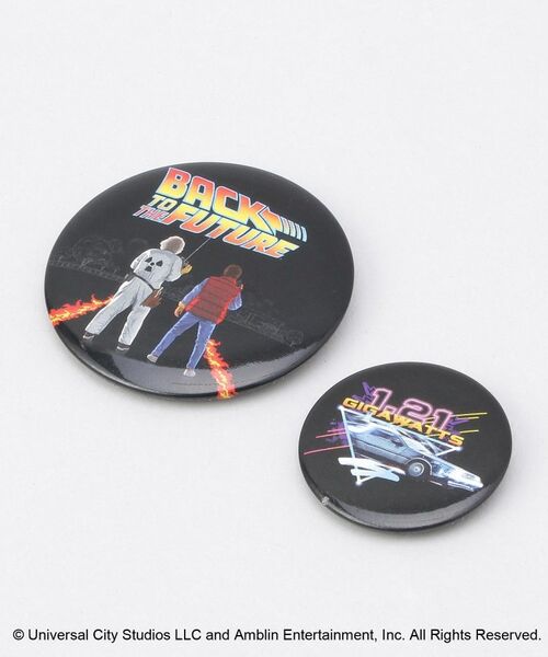 212 KITCHEN STORE / トゥーワントゥーキッチン ストア その他 | 缶バッジ付きトート BKタイムマシンン＜Back To The Future バックトゥザフューチャー＞ | 詳細8