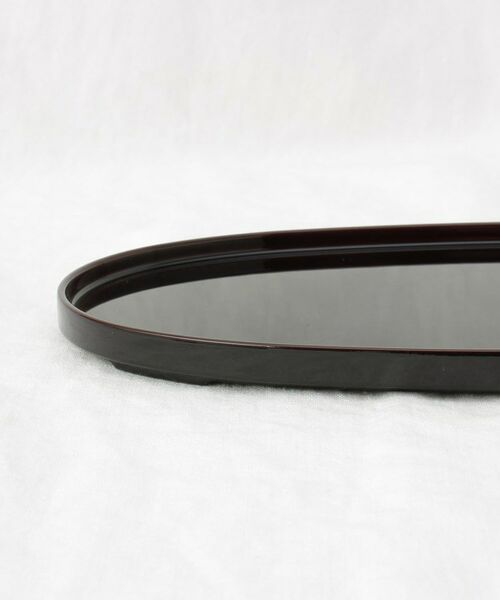 212 KITCHEN STORE / トゥーワントゥーキッチン ストア インテリア・生活雑貨・ホビー・ステーショナリー | 越前塗り 小判型 おぼん BK ＜ハレとケ＞ | 詳細5