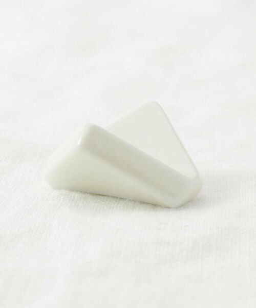 212 KITCHEN STORE / トゥーワントゥーキッチン ストア インテリア・生活雑貨・ホビー・ステーショナリー | 美濃焼 箸置き 菱 WH ＜ハレとケ＞ | 詳細3