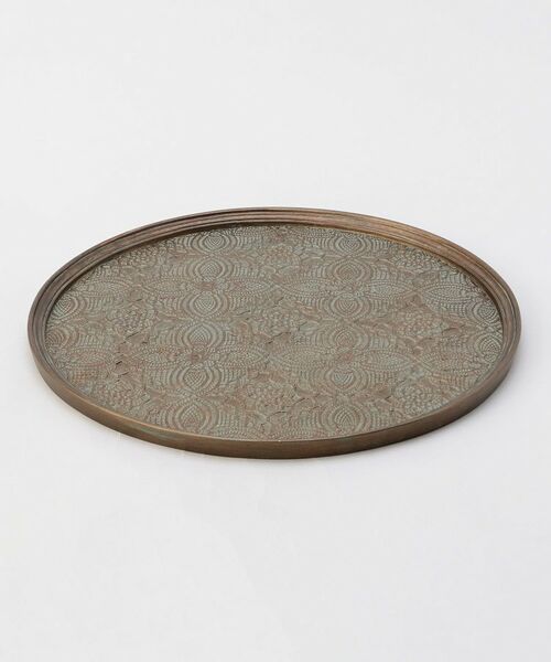 212 KITCHEN STORE / トゥーワントゥーキッチン ストア インテリア・生活雑貨・ホビー・ステーショナリー | ReSatラウンドトレイ BR L | 詳細1