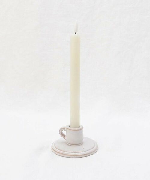 212 KITCHEN STORE / トゥーワントゥーキッチン ストア インテリア・インテリア雑貨 | LEDキャンドルライト 磁器スタンドセット S | 詳細1
