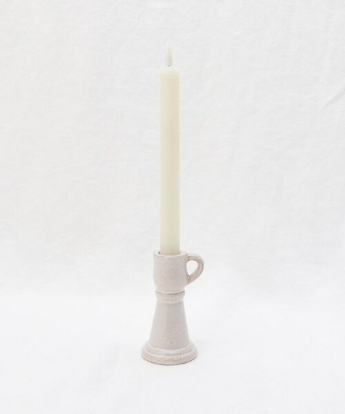212 KITCHEN STORE / トゥーワントゥーキッチン ストア インテリア・インテリア雑貨 | LEDキャンドルライト 磁器スタンドセット L | 詳細1