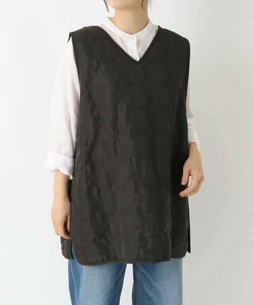 212 KITCHEN STORE / トゥーワントゥーキッチン ストア インテリア・生活雑貨・ホビー・ステーショナリー | ローマン キルトショートタブリエ BK | 詳細11