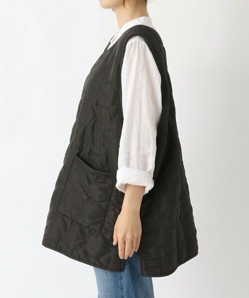 212 KITCHEN STORE / トゥーワントゥーキッチン ストア インテリア・生活雑貨・ホビー・ステーショナリー | ローマン キルトショートタブリエ BK | 詳細2