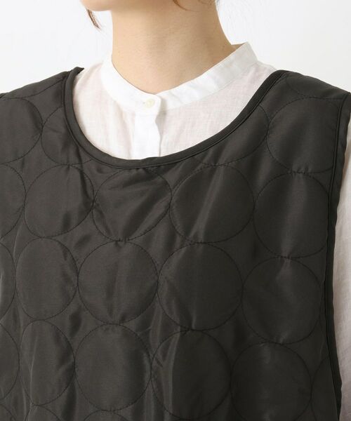 212 KITCHEN STORE / トゥーワントゥーキッチン ストア インテリア・生活雑貨・ホビー・ステーショナリー | ローマン キルトショートタブリエ BK | 詳細4