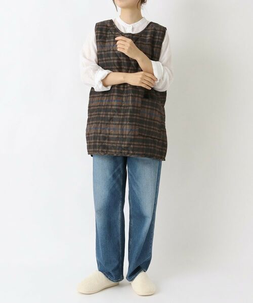 212 KITCHEN STORE / トゥーワントゥーキッチン ストア インテリア・生活雑貨・ホビー・ステーショナリー | オリバー キルトショートタブリエ BR | 詳細12