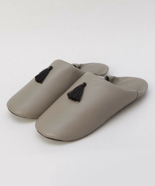 212 KITCHEN STORE / トゥーワントゥーキッチン ストア インテリア・インテリア雑貨 | タッセル バブーシュ L GY ＜212Kオリジナル＞ | 詳細1