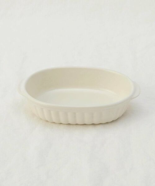 212 KITCHEN STORE / トゥーワントゥーキッチン ストア インテリア・生活雑貨・ホビー・ステーショナリー | KOS オーバルグラタン アイボリー | 詳細1