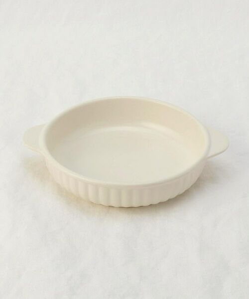 212 KITCHEN STORE / トゥーワントゥーキッチン ストア インテリア・生活雑貨・ホビー・ステーショナリー | KOS ラウンドグラタン アイボリー | 詳細1