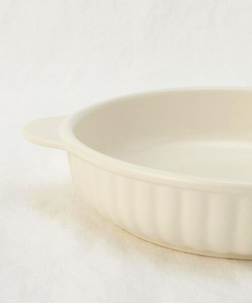 212 KITCHEN STORE / トゥーワントゥーキッチン ストア インテリア・生活雑貨・ホビー・ステーショナリー | KOS ラウンドグラタン アイボリー | 詳細5