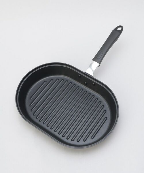 212 KITCHEN STORE / トゥーワントゥーキッチン ストア キッチンツール | グリルファン ふっ素加工IH対応ガラス蓋付ワイドパン | 詳細4