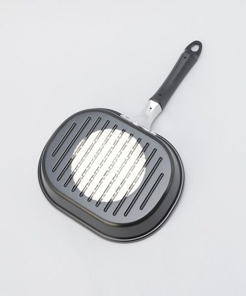 212 KITCHEN STORE / トゥーワントゥーキッチン ストア キッチンツール | グリルファン ふっ素加工IH対応ガラス蓋付ワイドパン ミニ | 詳細5