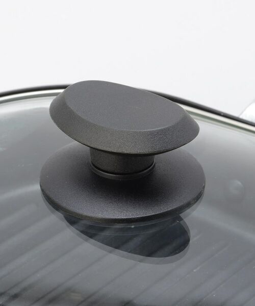 212 KITCHEN STORE / トゥーワントゥーキッチン ストア キッチンツール | グリルファン ふっ素加工IH対応ガラス蓋付ワイドパン ミニ | 詳細6