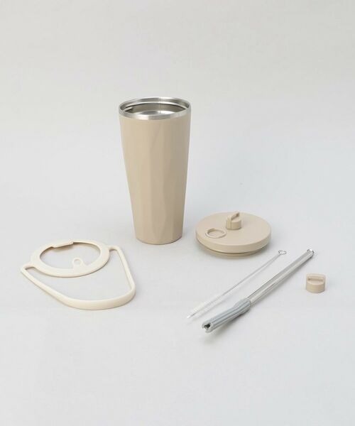 212 KITCHEN STORE / トゥーワントゥーキッチン ストア インテリア・生活雑貨・ホビー・ステーショナリー | ストロー付2wayタンブラー470ml モカ | 詳細8