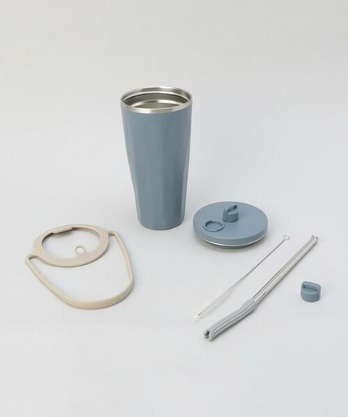 212 KITCHEN STORE / トゥーワントゥーキッチン ストア インテリア・生活雑貨・ホビー・ステーショナリー | ストロー付2wayタンブラー470ml ネイビー | 詳細8