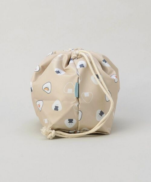 212 KITCHEN STORE / トゥーワントゥーキッチン ストア インテリア・生活雑貨・ホビー・ステーショナリー | ぎゅっとおにぎりさん ランチ巾着 BE | 詳細2