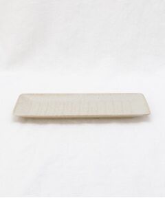 212 KITCHEN STORE / トゥーワントゥーキッチン ストア 食器 | 彫長角皿　白霞