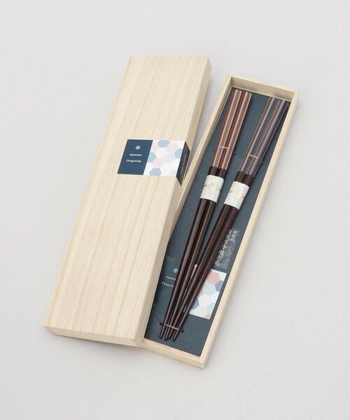 212 KITCHEN STORE / トゥーワントゥーキッチン ストア インテリア・生活雑貨・ホビー・ステーショナリー | 桐箱入り箸2膳セット 六花の結晶 | 詳細5