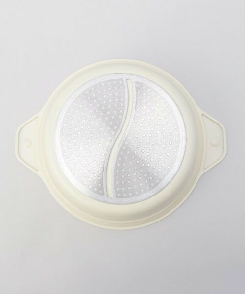 212 KITCHEN STORE / トゥーワントゥーキッチン ストア キッチンツール | フィオーレ セラミック加工IH対応ガラス蓋付二食鍋26cm | 詳細4