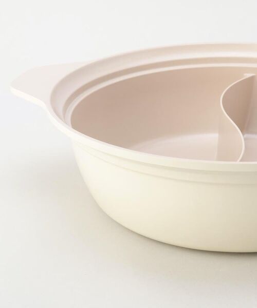 212 KITCHEN STORE / トゥーワントゥーキッチン ストア キッチンツール | フィオーレ セラミック加工IH対応ガラス蓋付二食鍋26cm | 詳細6