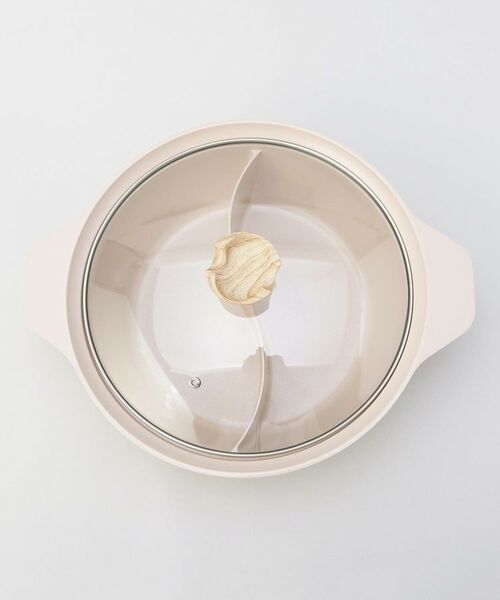 212 KITCHEN STORE / トゥーワントゥーキッチン ストア キッチンツール | フィオーレ セラミック加工IH対応ガラス蓋付二食鍋28cm | 詳細2