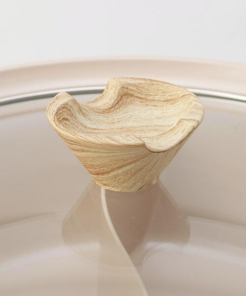 212 KITCHEN STORE / トゥーワントゥーキッチン ストア キッチンツール | フィオーレ セラミック加工IH対応ガラス蓋付二食鍋28cm | 詳細7