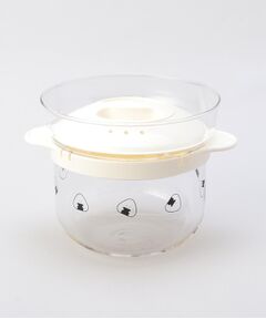 212 KITCHEN STORE / トゥーワントゥーキッチン ストア キッチンツール | ぎゅっとおにぎりさん ガラスのレンジご飯釜　WH