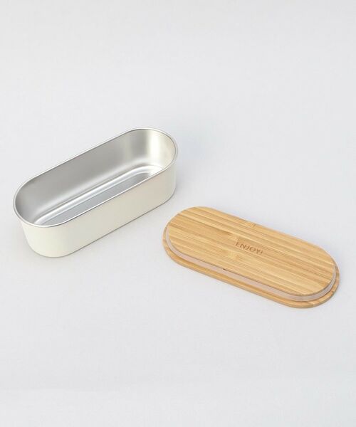 212 KITCHEN STORE / トゥーワントゥーキッチン ストア インテリア・生活雑貨・ホビー・ステーショナリー | ステンレスランチボックス スリム WH ＜ののじ＞ | 詳細2