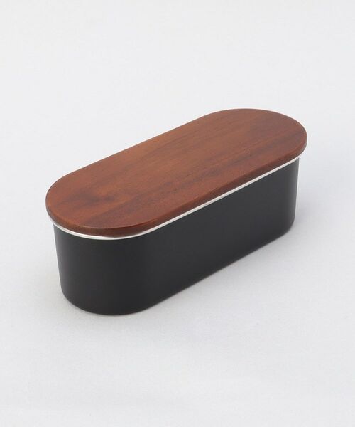 212 KITCHEN STORE / トゥーワントゥーキッチン ストア インテリア・生活雑貨・ホビー・ステーショナリー | ステンレスランチボックス スリム BK ＜ ののじ＞ | 詳細1