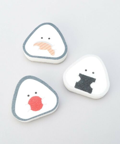 212 KITCHEN STORE / トゥーワントゥーキッチン ストア インテリア・インテリア雑貨 | ぎゅっとおにぎりさん スポンジ3P | 詳細1