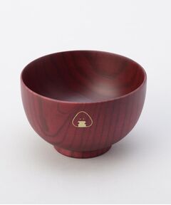 212 KITCHEN STORE / トゥーワントゥーキッチン ストア 食器 | ぎゅっとおにぎりさん 木製汁椀 赤