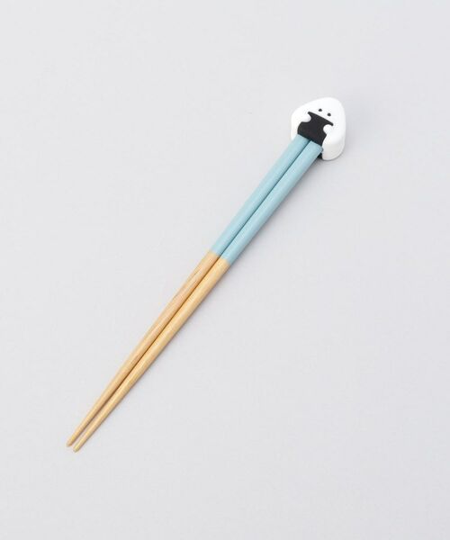 212 KITCHEN STORE / トゥーワントゥーキッチン ストア インテリア・生活雑貨・ホビー・ステーショナリー | ぎゅっとおにぎりさん 箸&箸置きセット のり | 詳細1