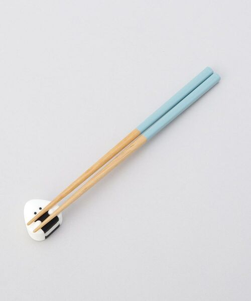 212 KITCHEN STORE / トゥーワントゥーキッチン ストア インテリア・生活雑貨・ホビー・ステーショナリー | ぎゅっとおにぎりさん 箸&箸置きセット のり | 詳細5
