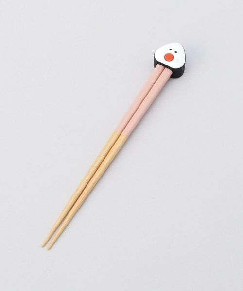 212 KITCHEN STORE / トゥーワントゥーキッチン ストア インテリア・生活雑貨・ホビー・ステーショナリー | ぎゅっとおにぎりさん 箸＆箸置きセット 梅 | 詳細1