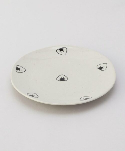 212 KITCHEN STORE / トゥーワントゥーキッチン ストア 食器 | ぎゅっとおにぎりさん 大皿 のり | 詳細1