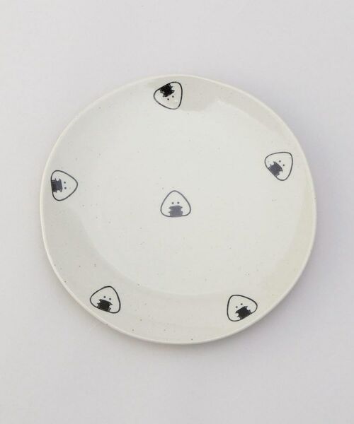 212 KITCHEN STORE / トゥーワントゥーキッチン ストア 食器 | ぎゅっとおにぎりさん 大皿 のり | 詳細3