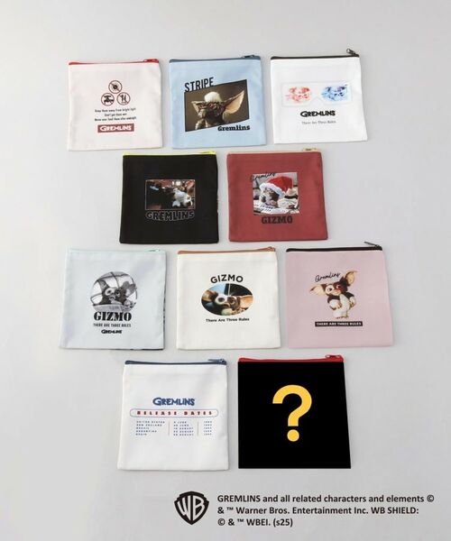 212 KITCHEN STORE / トゥーワントゥーキッチン ストア その他 | シークレットスクエアポーチ 単品 10種 ＜GREMLINS グレムリン＞ | 詳細2