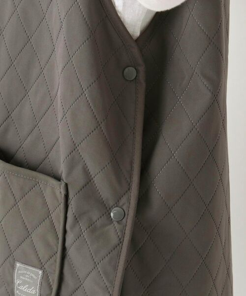 212 KITCHEN STORE / トゥーワントゥーキッチン ストア インテリア・生活雑貨・ホビー・ステーショナリー | カリダ 裏ボアVネックエプロン CH | 詳細7