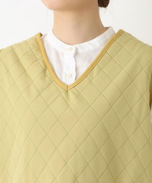 212 KITCHEN STORE / トゥーワントゥーキッチン ストア インテリア・生活雑貨・ホビー・ステーショナリー | カリダ 裏ボアVネックエプロン YE | 詳細4