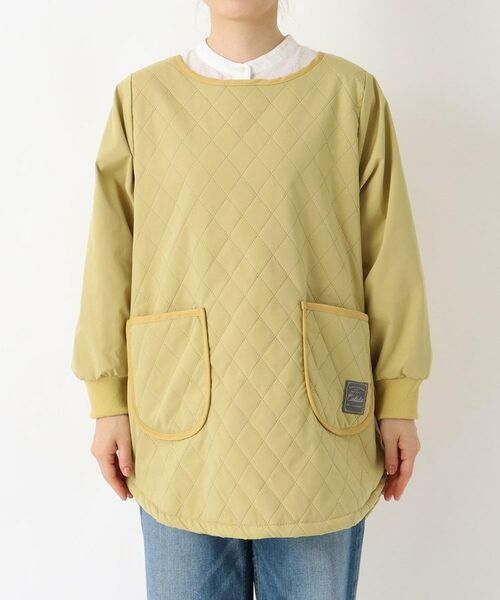 212 KITCHEN STORE / トゥーワントゥーキッチン ストア インテリア・生活雑貨・ホビー・ステーショナリー | カリダ 裏ボア割烹着 YE | 詳細1