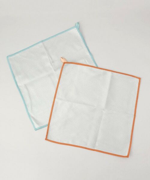 212 KITCHEN STORE/トゥーワントゥーキッチン ストア ガラス 鏡ピカッとクロス 2枚入 LBL/OR ＜marna マーナ＞ その他 00(FREE)