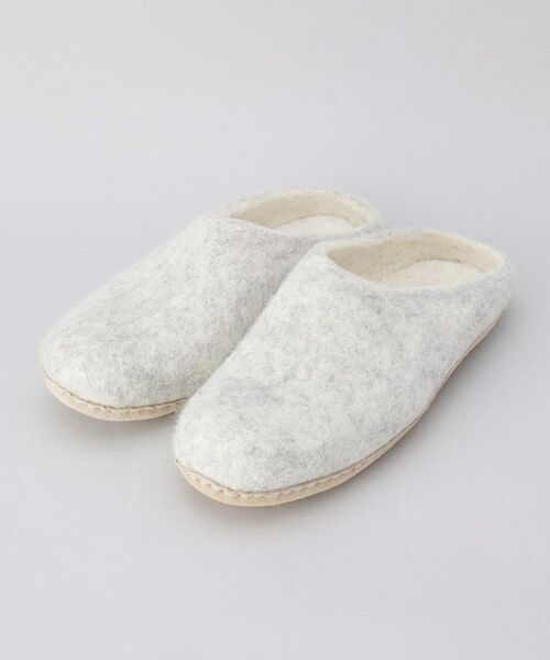212 KITCHEN STORE / トゥーワントゥーキッチン ストア インナー・ルームウェア | ぽかぽかルームシューズ S 22.5-24cm LGY | 詳細1