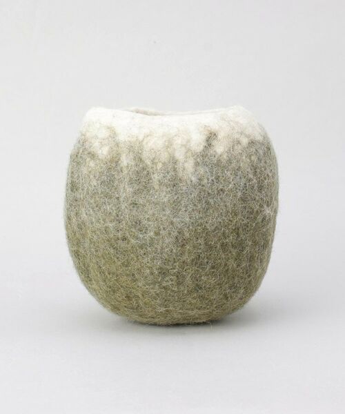 212 KITCHEN STORE / トゥーワントゥーキッチン ストア インテリア・インテリア雑貨 | ラウンド スモールバスケット H11×W15cm グラデGY | 詳細2