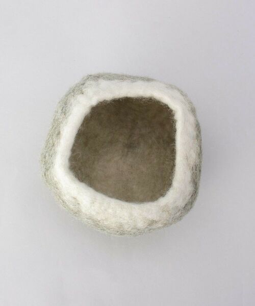 212 KITCHEN STORE / トゥーワントゥーキッチン ストア インテリア・インテリア雑貨 | ラウンド スモールバスケット H11×W15cm グラデGY | 詳細3