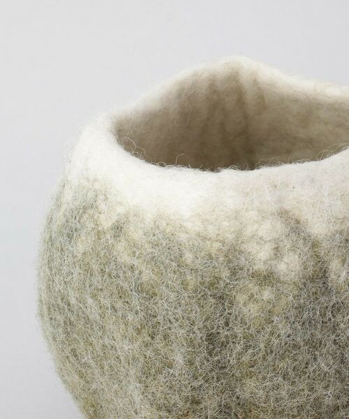 212 KITCHEN STORE / トゥーワントゥーキッチン ストア インテリア・インテリア雑貨 | ラウンド スモールバスケット H11×W15cm グラデGY | 詳細5